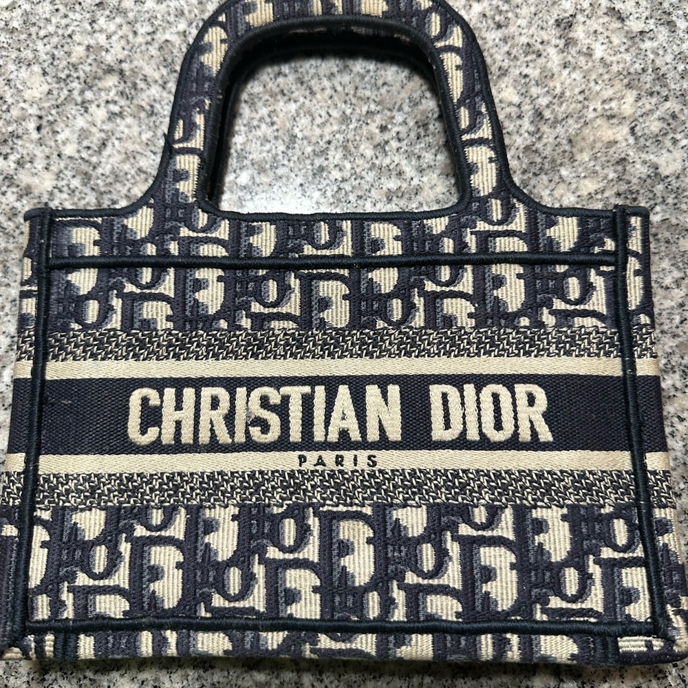 MINI DIOR BOOK TOTE